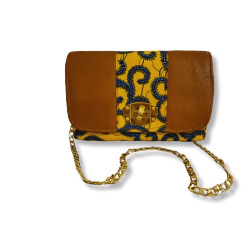 Sac bandoulière marron 004