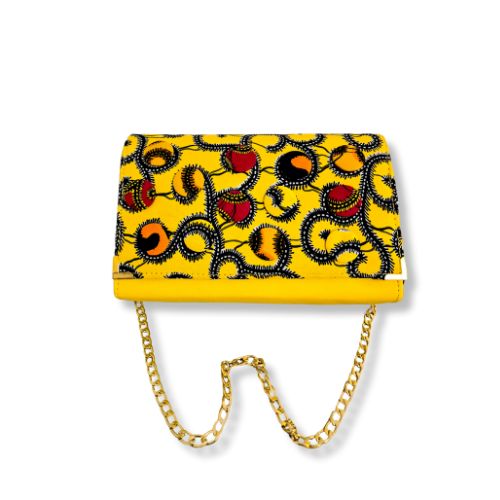 Sac bandoulière JAUNE 006