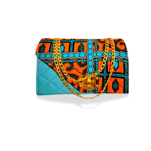 Sac à main turquoise 012