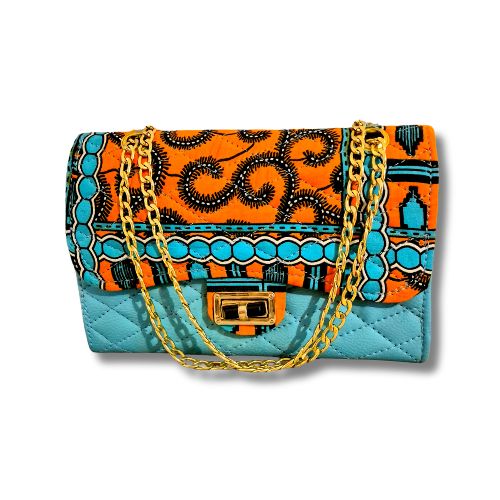 Sac à main turquoise 009