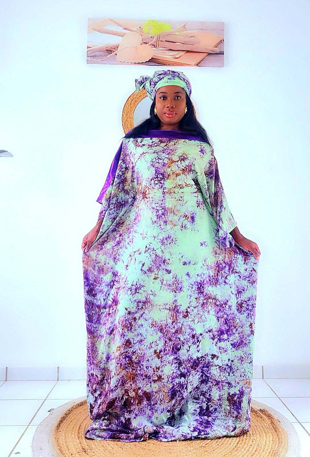 Boubou Robe femme dempe 005