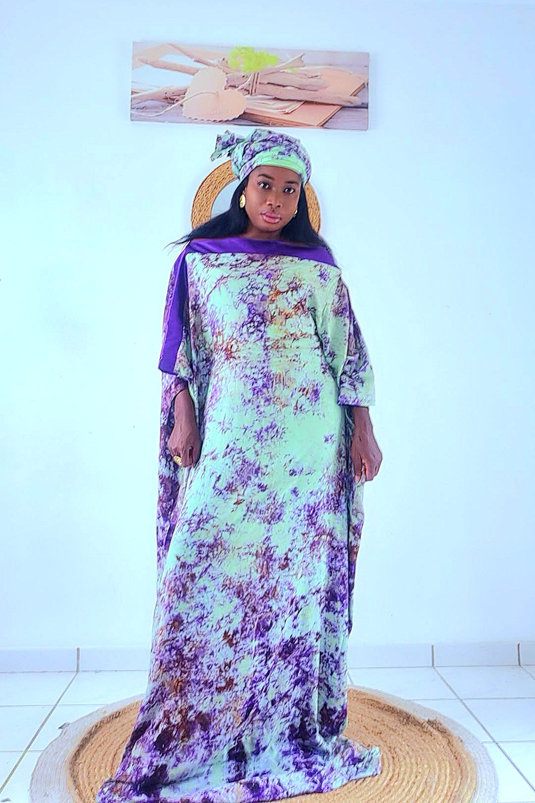 Boubou Robe femme dempe 005