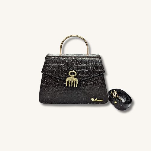 Sac Adrinkra Beauty Marron foncé