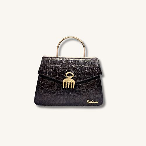 Sac Adrinkra Beauty Marron foncé