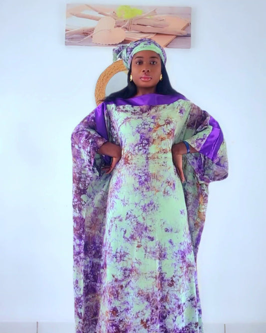 Boubou Robe femme dempe 005